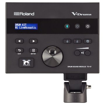 Roland ローランド 電子ドラムセット TD-07KV V-Drums 「サイレントセット」エレドラ 基本アクセサリーセット＆防振マット&キックトリガーペダル付きの画像