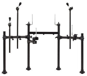 深夜に叩ける静音性 電子ドラム ローランド VQD106 V-Drums Quiet Design Roland 電子ドラムキット 防音・防振 ミニテーブルスタンド付きの画像