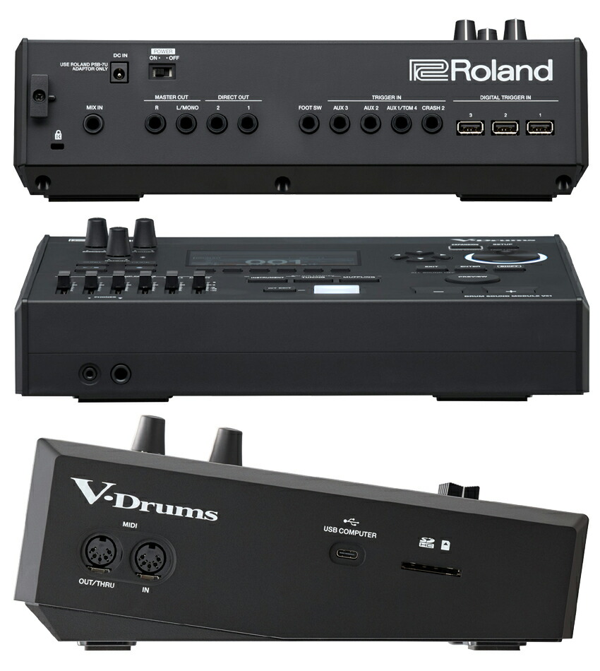 Roland 音源モジュール V51 Drum Sound Module ローランドの画像
