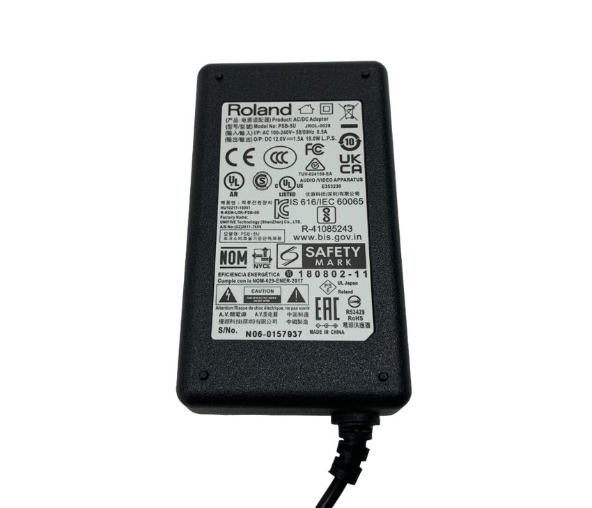 Roland ローランド 純正 電源アダプタ コード PSB-5Uの画像