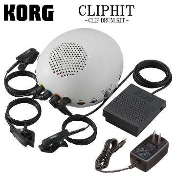KORG クリップドラムキット CH-01 CLIP HIT コルグ クリップヒット ACアダプター付きの画像