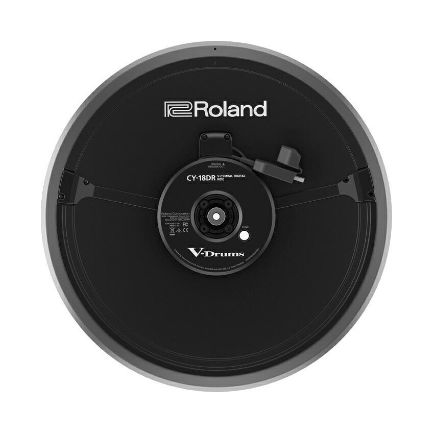 Roland ローランド CY-18DR シンバルパッド デジタルライド V-Cymbal Digital Ride 18インチ 電子ドラム エレドラの画像