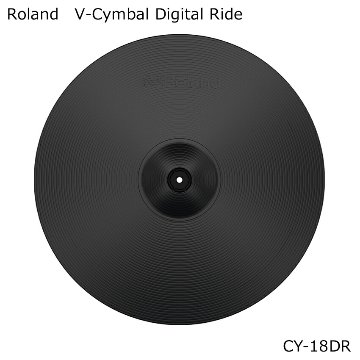 Roland ローランド CY-18DR シンバルパッド デジタルライド V-Cymbal Digital Ride 18インチ 電子ドラム エレドラの画像