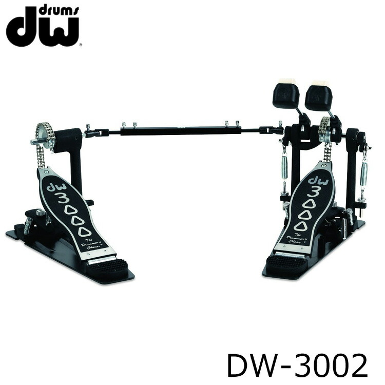 DW DW3002 ツインペダル ドラム用キックペダル DWCP3002の画像