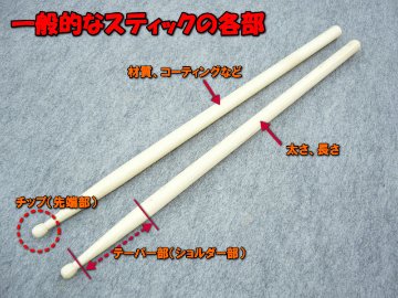 VIC FIRTH VIC-BR ヴィックファース ドラムスティック 4ペアの画像