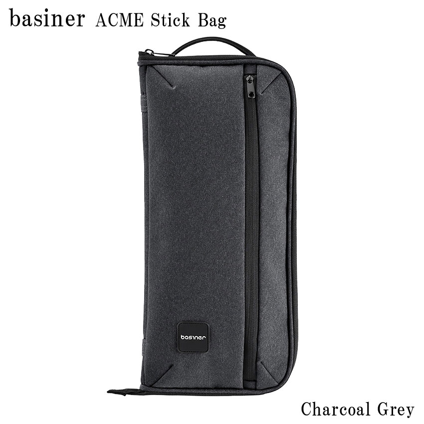 basiner ベイシナー ドラムスティックケース ACME-ST CG Charcoal Grey ACME Stick Bag ドラムスティックバッグの画像