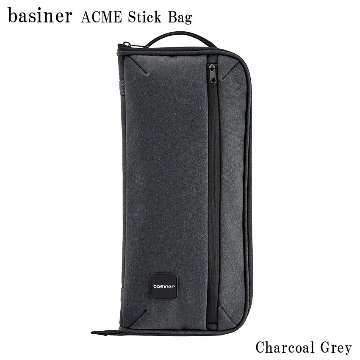 basiner ベイシナー ドラムスティックケース ACME-ST CG Charcoal Grey ACME Stick Bag ドラムスティックバッグの画像