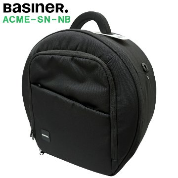 basiner ACME-SN NB ベイシナー スネアケース「背負えるストラップ装備」 Neo Black ACME Snare Bag スネアバッグ(ケース)の画像
