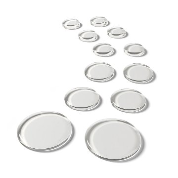 SLAPKLATZ(スラップクラッツ) 詰め替え用ドラムミュート SlapKlatz PRO Refillz Clear（クリア）12個入り 貼り付け・剥がすのも簡単の画像