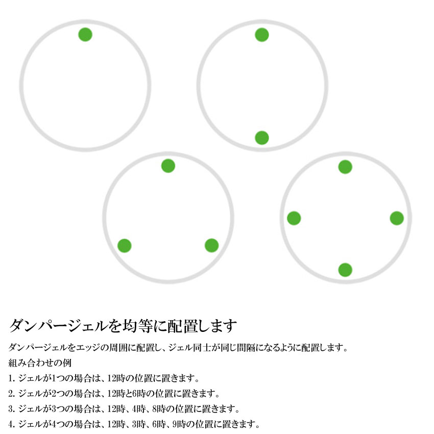 SLAPKLATZ(スラップクラッツ) 詰め替え用ドラムミュート SlapKlatz PRO Refillz Alien Green（エイリアン・グリーン）12個入り 貼り付け・剥がすのも簡単の画像