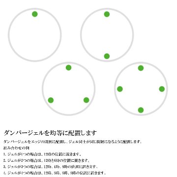 SLAPKLATZ(スラップクラッツ) 詰め替え用ドラムミュート SlapKlatz PRO Refillz Alien Green（エイリアン・グリーン）12個入り 貼り付け・剥がすのも簡単の画像