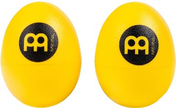 MEINL ES2-Y マイネル シェイカー エッグシェイカー ペア Yellow/イエロー 巾着ケース付きの画像