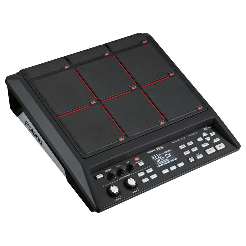 Roland SPD-SX サンプリングパッド 電子パーカッション ドラムパッド クランプ付き キャリングバッグ付き ローランドの画像