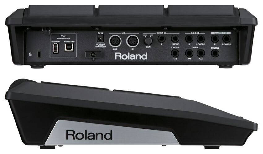 Roland SPD-SX サンプリングパッド 電子パーカッション ドラムパッド クランプ付き キャリングバッグ付き ローランドの画像