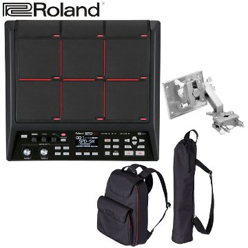Roland SPD-SX サンプリングパッド 電子パーカッション ドラムパッド クランプ付き キャリングバッグ付き ローランドの画像