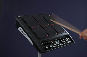 Roland SPD-SX サンプリングパッド 電子パーカッション ドラムパッド クランプ付き キャリングバッグ付き ローランドの画像