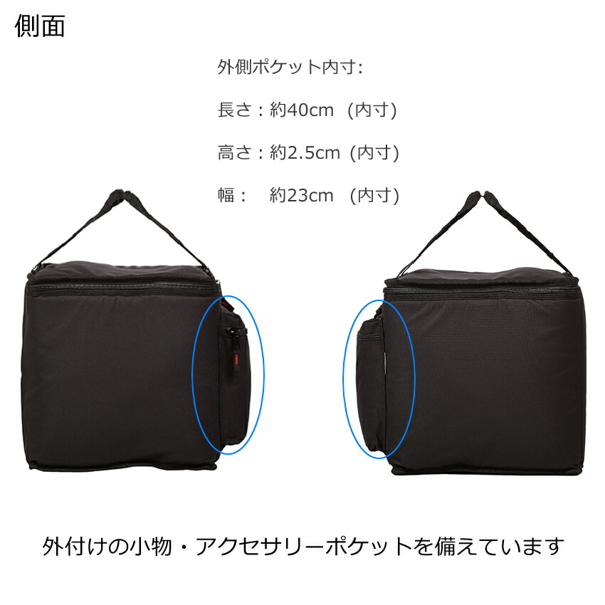 GATOR ゲーター GP-40 カホンケース 照明用ケース 大切な楽器を衝撃から守る 適合機種 マイネル MCAJ100BK-MA Compass ZCJ-10の画像