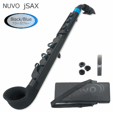 NUVO ｊSax ブラック/ブルー　(ヌーボ ジェイサックス) N520JBBL/ C管 サックスの画像