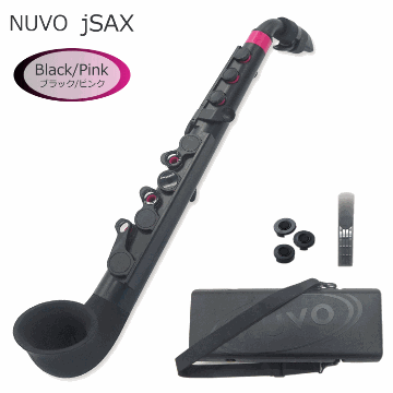 NUVO ｊSax ブラック/ピンク　(ヌーボ ジェイサックス) N520JBPK/ C管 サックスの画像