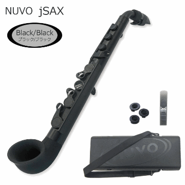 NUVO ｊSax ブラック/ブラック　(ヌーボ ジェイサックス) N520JBBK/ C管 サックスの画像