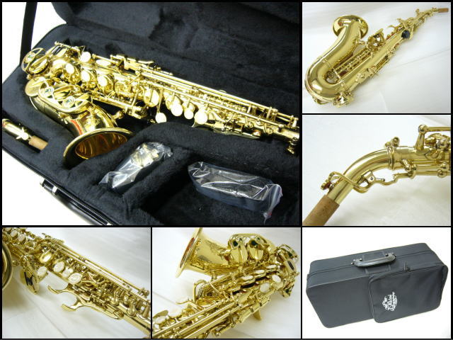 J.Michael（J.マイケル） カーブド ソプラノサックス　SPC-700（SPC700） / 吹奏楽部 初心者 入門 ブラスバンドの画像