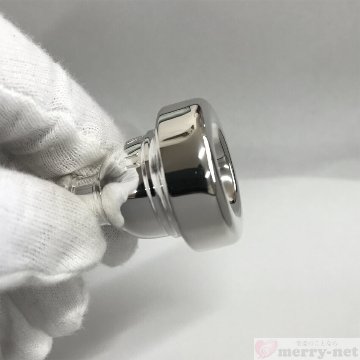YAMAHA ヤマハ トランペット マウスピース TR-11 シルバー 銀メッキ スタンダードシリーズ 2本収納可能 シンプルなマウスピースポーチ マウスピースケース付きの画像