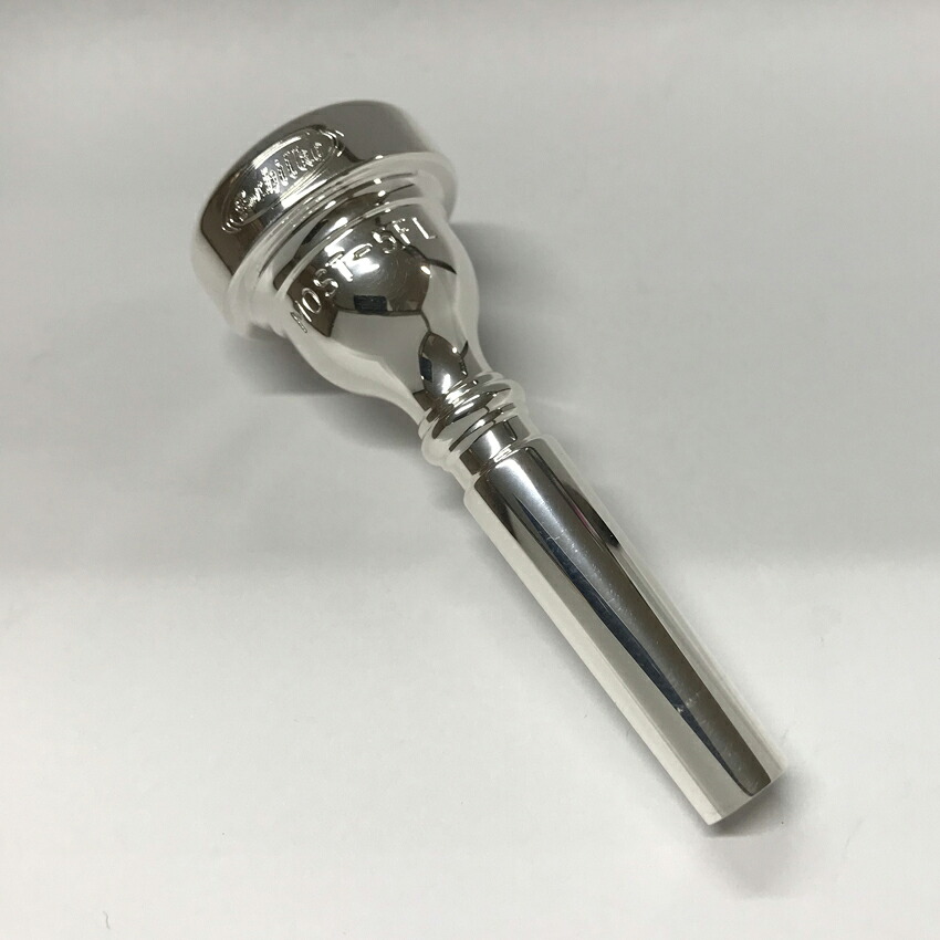 Schilke シルキー フリューゲルホルン用 マウスピース MOST 5 FL モスト シリーズ SP 銀メッキ 1本収納用マウスピースポーチ付き 日本人向けマウスピースの画像