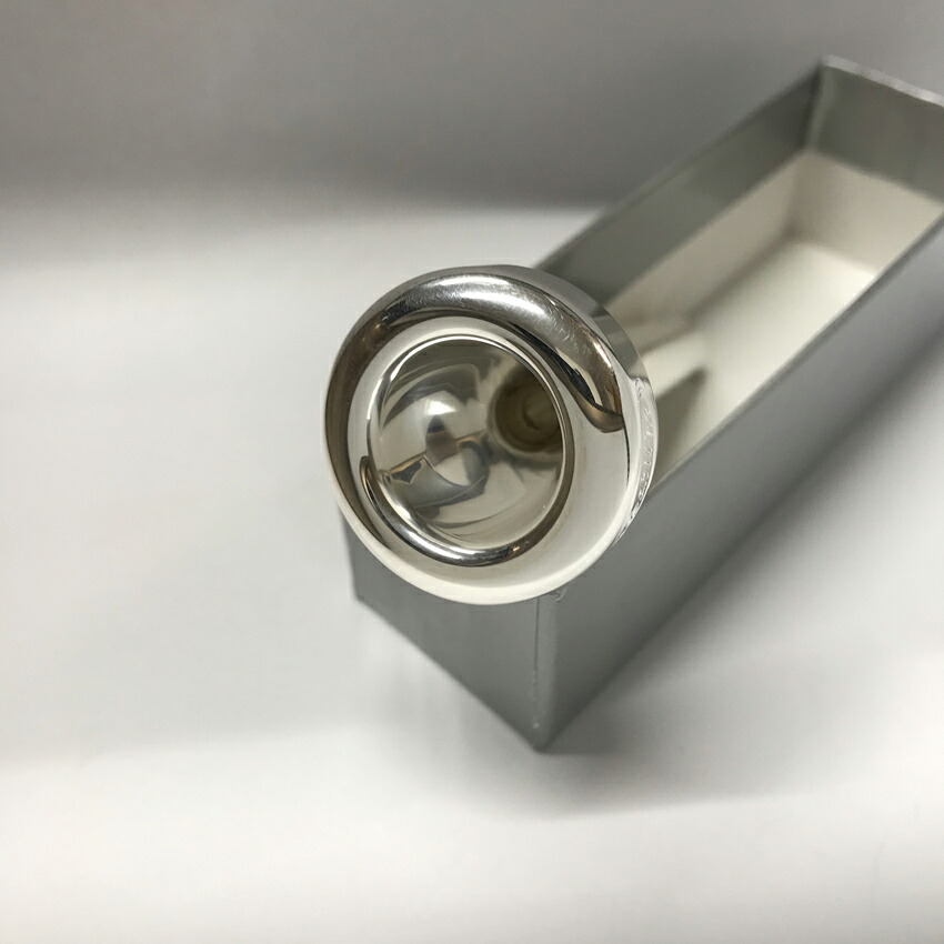 Schilke シルキー フリューゲルホルン用 マウスピース MOST 5 FL モスト シリーズ SP 銀メッキ 1本収納用マウスピースポーチ付き 日本人向けマウスピースの画像