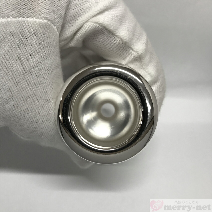 YAMAHA ヤマハ SL-48L ユーフォニアム トロンボーン マウスピース スモール / 太管用 / 銀メッキ 48L フックのついたマウスピースホルダー ブラック付きの画像