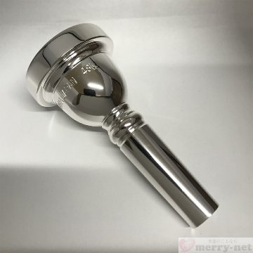YAMAHA ヤマハ SL-48L ユーフォニアム トロンボーン マウスピース スモール / 太管用 / 銀メッキ 48L フックのついたマウスピースホルダー ブラック付きの画像
