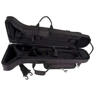 PROTEC プロテック テナートロンボーン テナーバストロンボーン 約3.1kg 軽量セミハードケース MAXシリーズ MX306CT ブラック ストラップ付きの画像