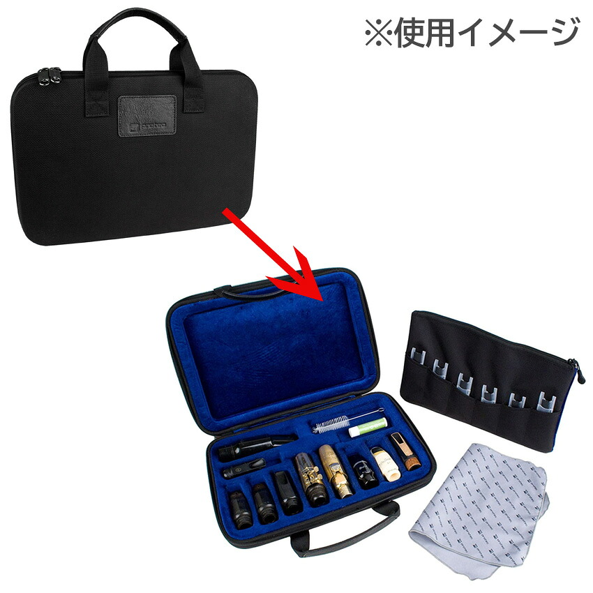 PROTEC プロテック マウスピースポーチ WMC10 木管楽器10本用 サックス クラリネットの画像
