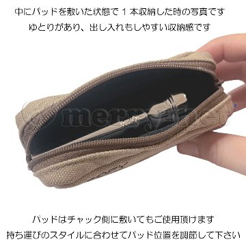 トランペット用 スヌーピーマウスピースポーチ 2本収納可能 マウスピースケース ホルダー コルネット フリューゲル 信号ラッパ ビューグル サイズが合えば収納可の画像