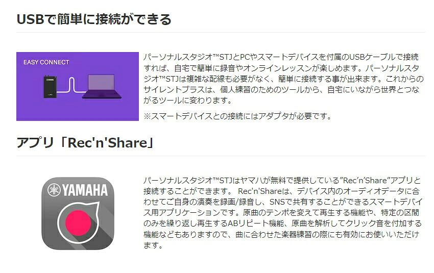 保証有り B級品 YAMAHA ヤマハ STJ パーソナルスタジオ 旧STXシリーズのピックアップミュートに使用可能 サイレントブラスシリーズ専用の画像