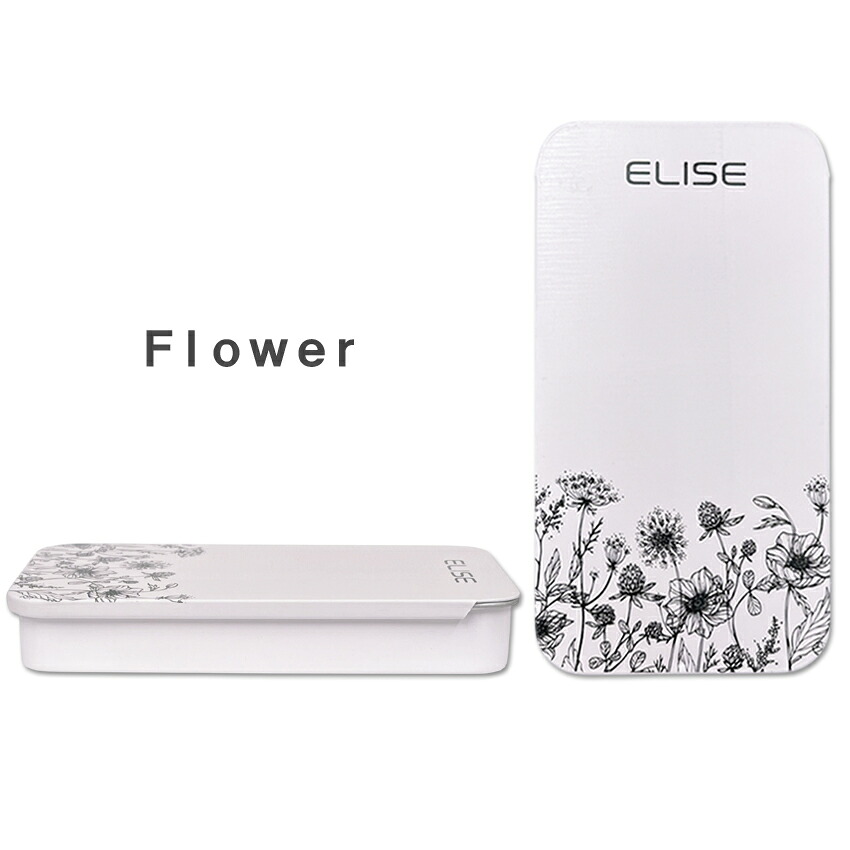 ELISE エリース サックス用 クリーニングペーパー 80枚入り 専用スライドケース/アンブシュア確認用 小型ミラー付き / Flower フラワー / メール便対応 3点までの画像