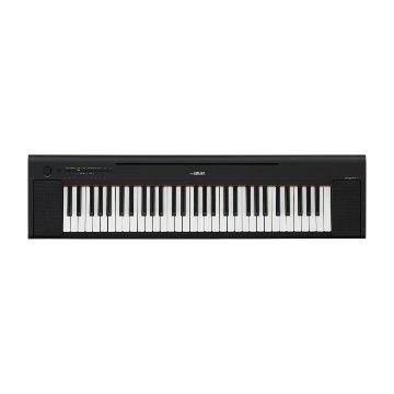 ダストカバー付き■ヤマハ キーボード 61鍵盤 YAMAHA 電子キーボード NP-15B 黒 ブラックの画像