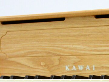 カワイ ミニピアノ アップライトピアノ ナチュラル 1154 おもしろあそびうた曲集セット KAWAI 河合楽器 クリスマス 誕生日 プレゼントの画像