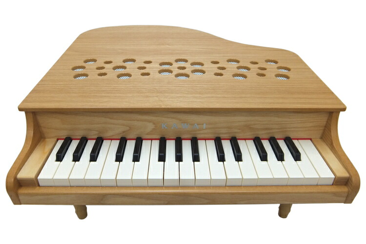カワイ ミニピアノ P-32 ナチュラル 1164 木製ミニピアノ KAWAIの画像
