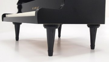 カワイ ミニピアノ グランド ブラック 人気曲集5冊セット 1141 どれみふぁシール付 KAWAI 河合楽器 クリスマス 誕生日 プレゼントの画像