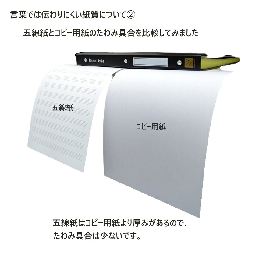 クリアブック A4サイズ 16ポケット Classic line クラシックライン A4五線紙20枚 手提げ袋付き 楽譜の持ち運びに便利 A4 A3サイズ バンドファイルの画像