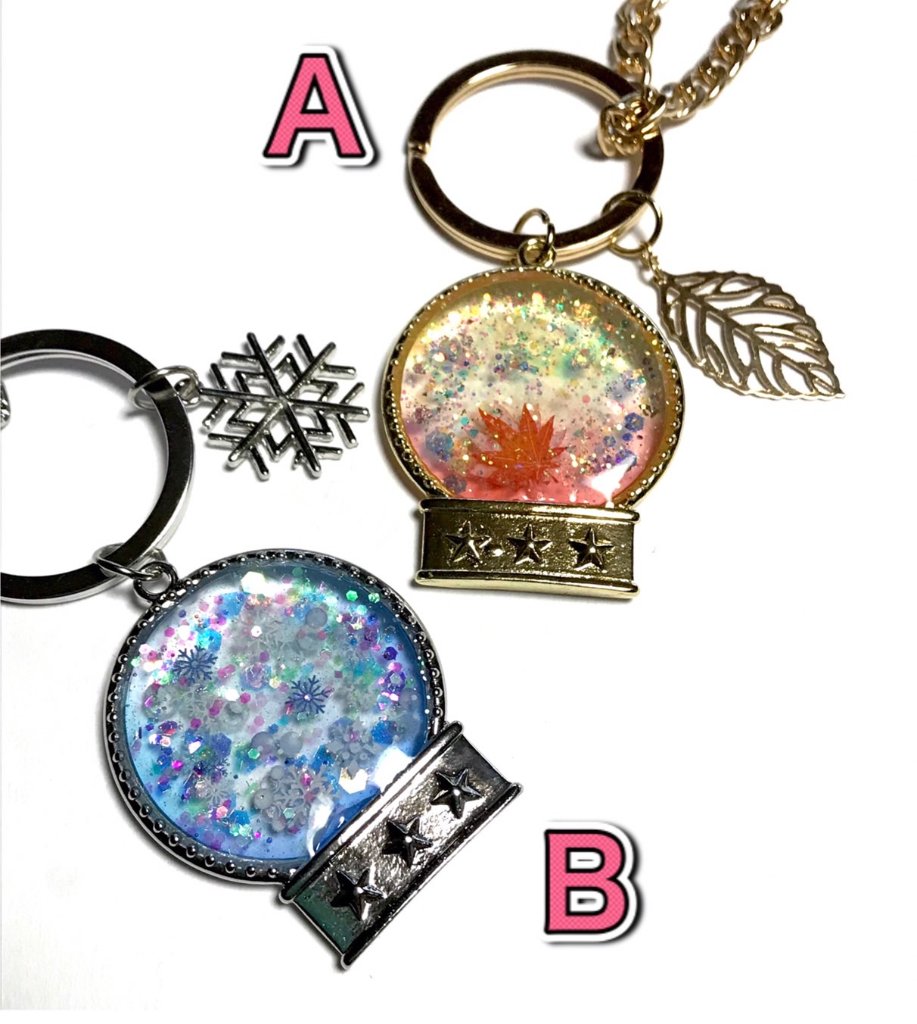 スノードーム・バッグチャームの画像