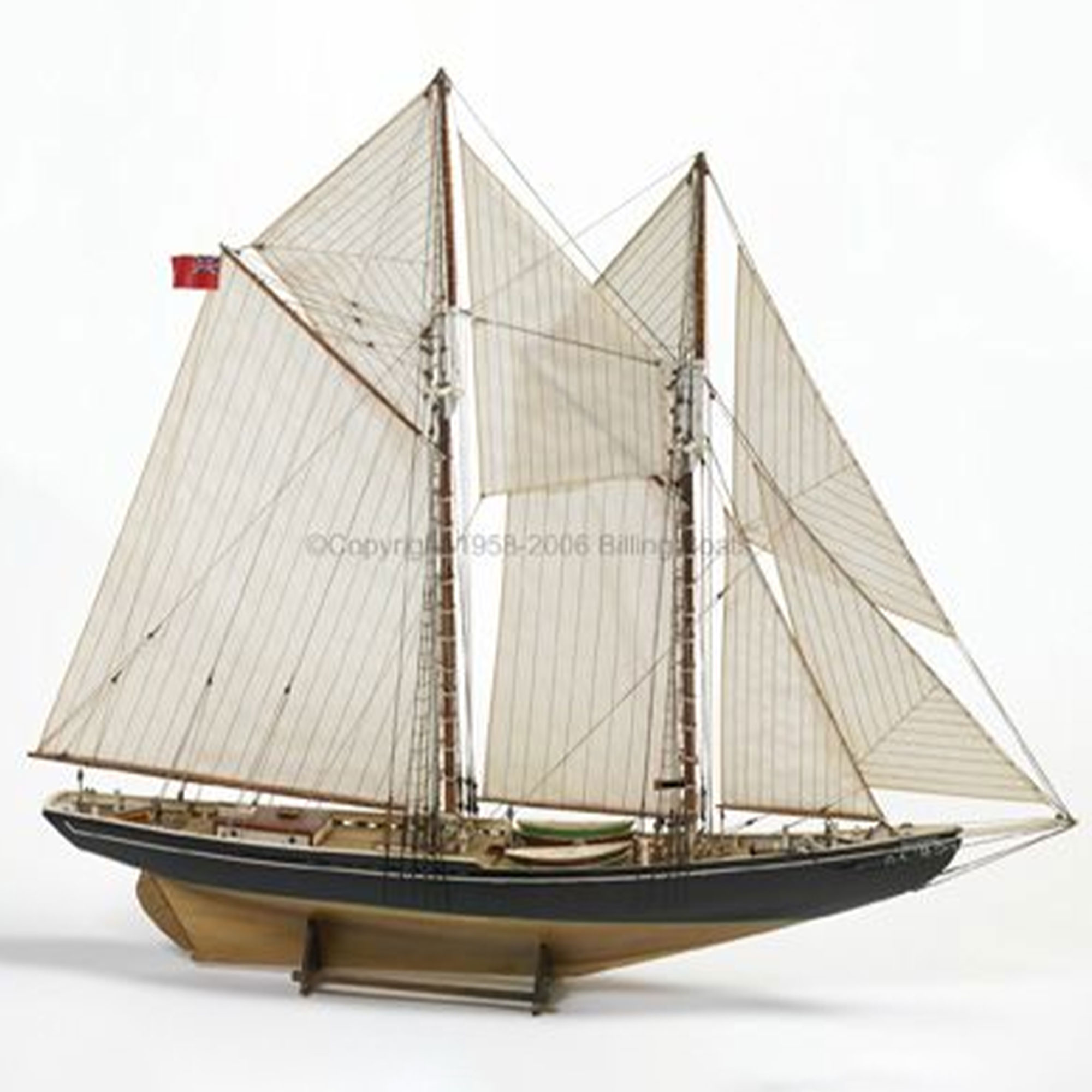 木製帆船模型キット ブルーノーズ