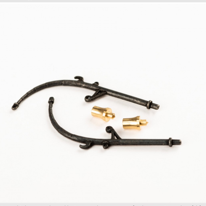 ダビット（ベース付）45mm/1セット（2）の画像