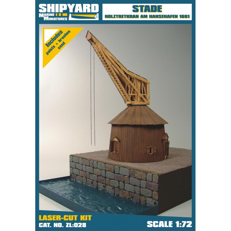 人力クレーン　1661（独・シュターデ）scale:1/72の画像