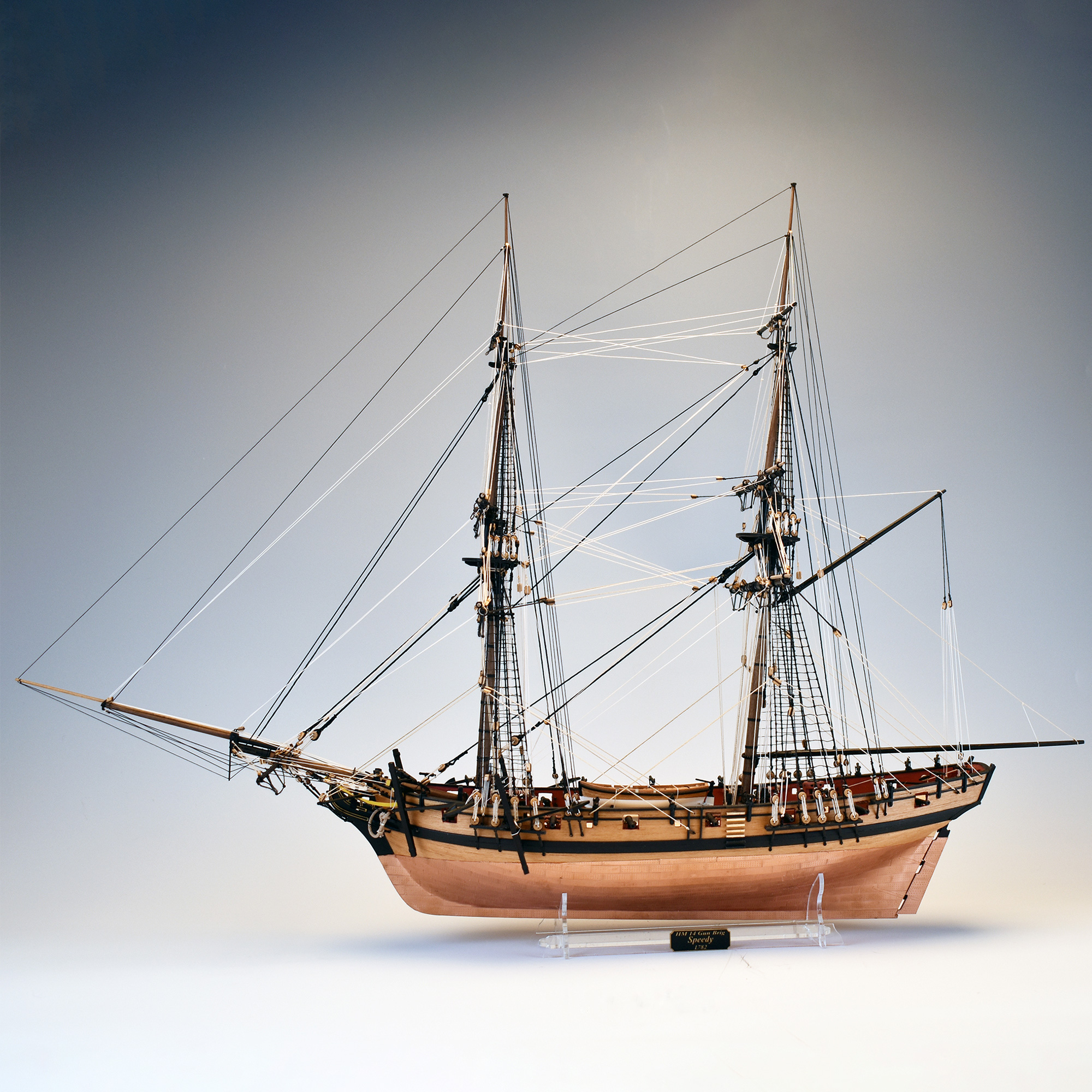 木製帆船模型キット HMSスピーディ