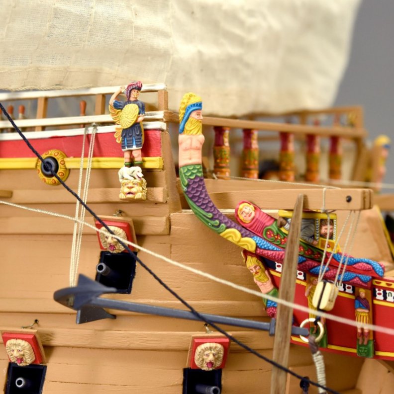 木製帆船模型キット ワサ