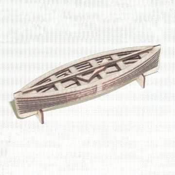 ライフボート(組立式）45.5×12.5×9mm画像