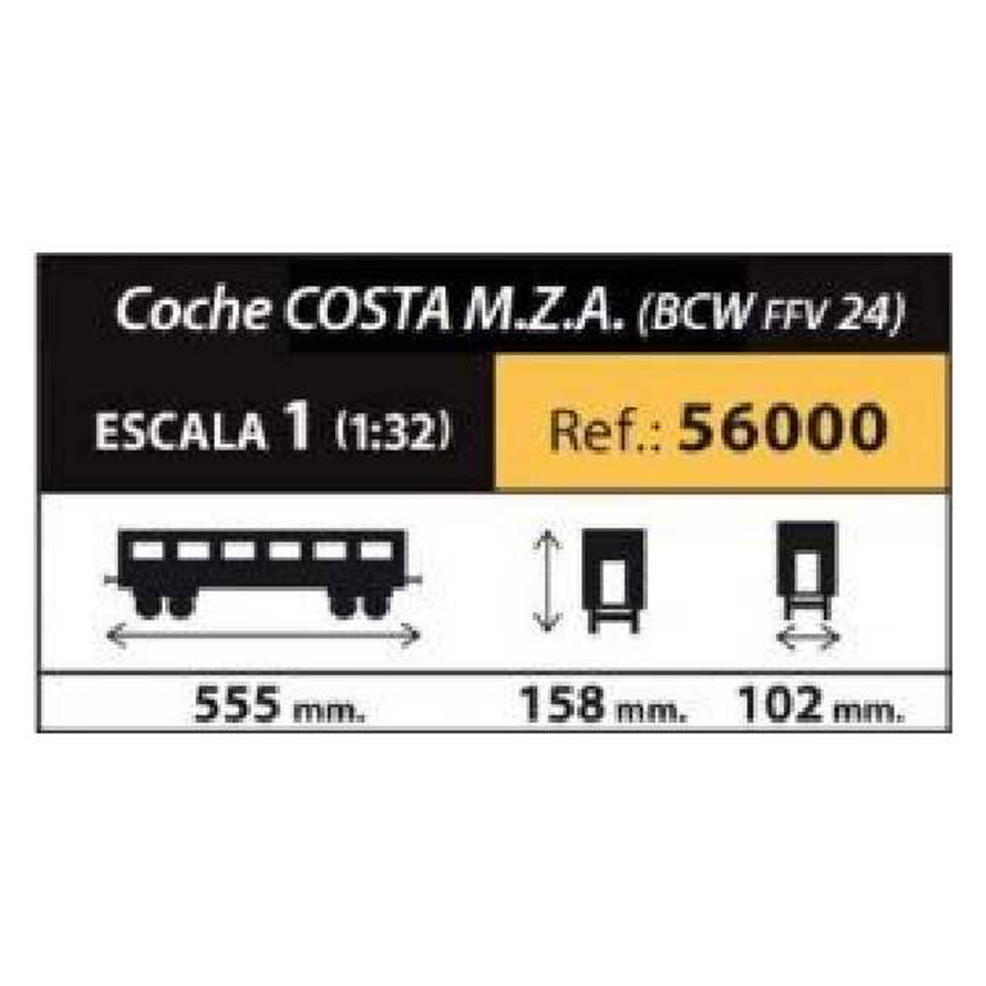 パッセンジャーコーチ・コスタ(客車)の画像