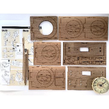木製時計キット(タイプC)画像