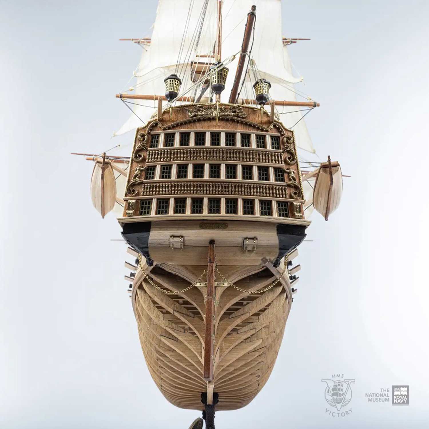 HMSビクトリー(構造模型)画像